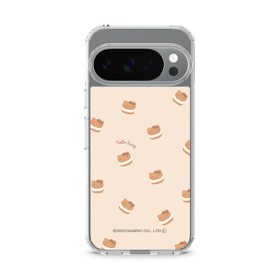 スリムプロテクションケース［ ハローキティ - MXカフェタイム - クッキーサンド - ベージュ ］