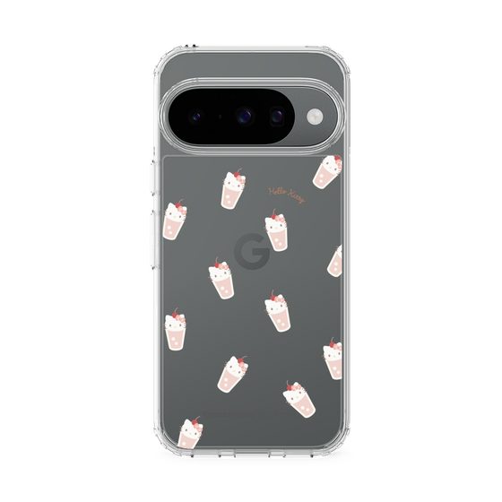 スリムプロテクションケース［ ハローキティ - MXカフェタイム - ジュース - クリア ］