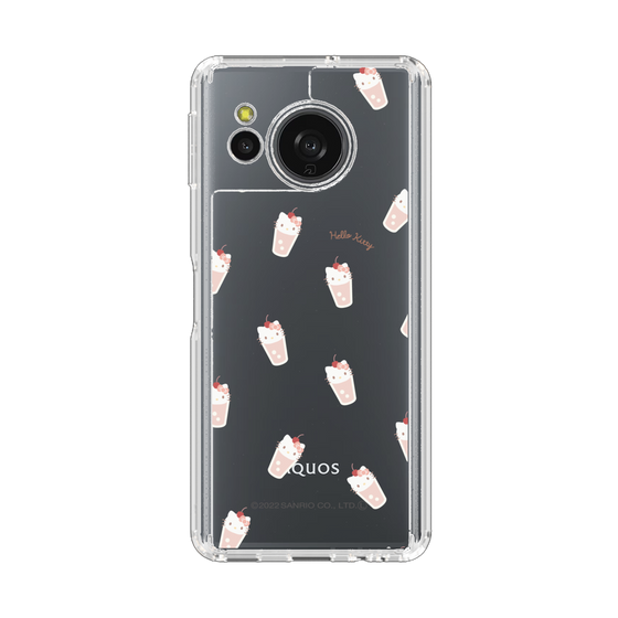 スリムプロテクションケース［ ハローキティ - MXカフェタイム - ジュース - クリア ］
