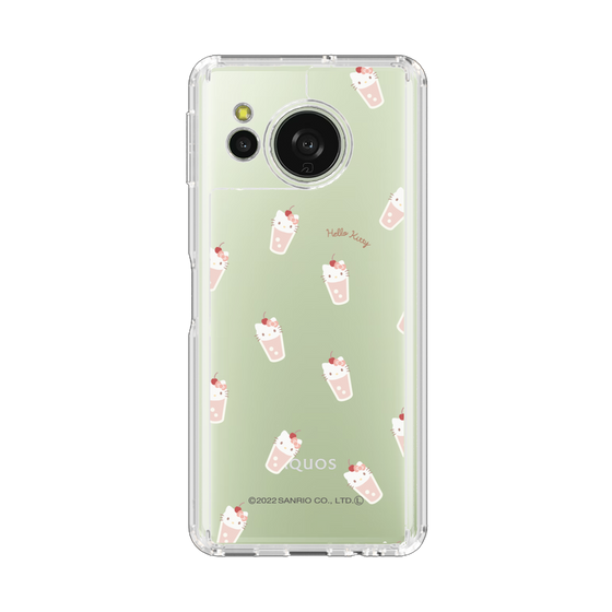 スリムプロテクションケース［ ハローキティ - MXカフェタイム - ジュース - クリア ］
