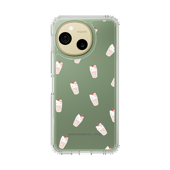 スリムプロテクションケース［ ハローキティ - MXカフェタイム - ジュース - クリア ］