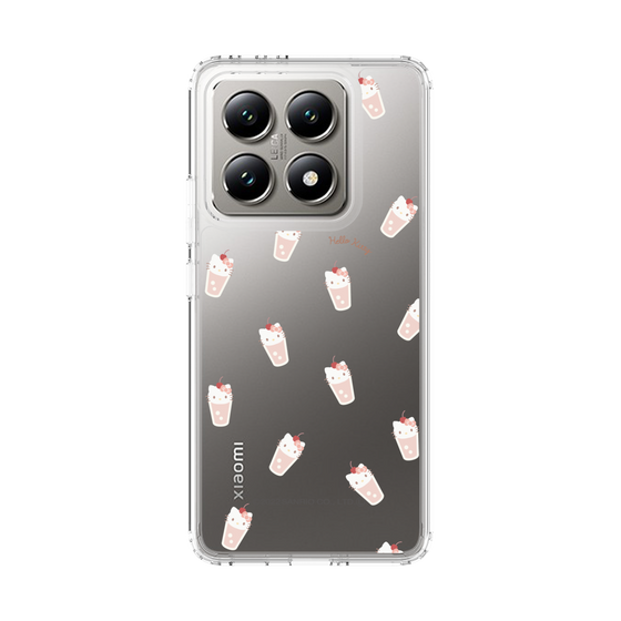 スリムプロテクションケース［ ハローキティ - MXカフェタイム - ジュース - クリア ］