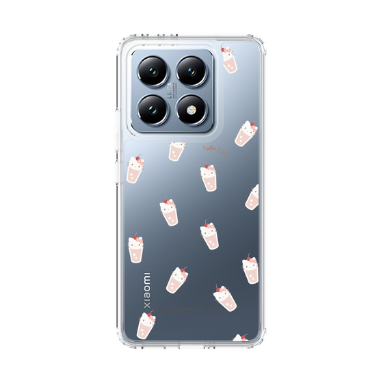 スリムプロテクションケース［ ハローキティ - MXカフェタイム - ジュース - クリア ］