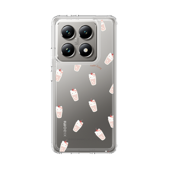 スリムプロテクションケース［ ハローキティ - MXカフェタイム - ジュース - クリア ］