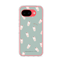 スリムプロテクションケース［ ハローキティ - MXカフェタイム - ジュース - グリーン ］