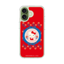 スリムプロテクションケース［ ハローキティ - KT - 昭和レトロ - 丸 - 赤 ］