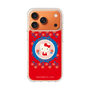 スリムプロテクションケース［ ハローキティ - KT - 昭和レトロ - 丸 - 赤 ］