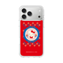 スリムプロテクションケース［ ハローキティ - KT - 昭和レトロ - 丸 - 赤 ］