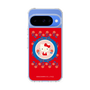 スリムプロテクションケース［ ハローキティ - KT - 昭和レトロ - 丸 - 赤 ］