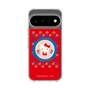 スリムプロテクションケース［ ハローキティ - KT - 昭和レトロ - 丸 - 赤 ］
