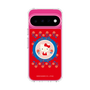 スリムプロテクションケース［ ハローキティ - KT - 昭和レトロ - 丸 - 赤 ］