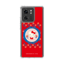 スリムプロテクションケース［ ハローキティ - KT - 昭和レトロ - 丸 - 赤 ］