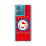 スリムプロテクションケース［ ハローキティ - KT - 昭和レトロ - 丸 - 赤 ］