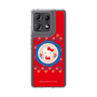 スリムプロテクションケース［ ハローキティ - KT - 昭和レトロ - 丸 - 赤 ］
