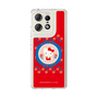 スリムプロテクションケース［ ハローキティ - KT - 昭和レトロ - 丸 - 赤 ］