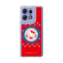 スリムプロテクションケース［ ハローキティ - KT - 昭和レトロ - 丸 - 赤 ］