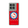 スリムプロテクションケース［ ハローキティ - KT - 昭和レトロ - 丸 - 赤 ］