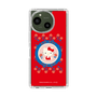 スリムプロテクションケース［ ハローキティ - KT - 昭和レトロ - 丸 - 赤 ］