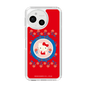スリムプロテクションケース［ ハローキティ - KT - 昭和レトロ - 丸 - 赤 ］