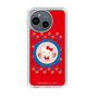 スリムプロテクションケース［ ハローキティ - KT - 昭和レトロ - 丸 - 赤 ］