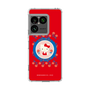 スリムプロテクションケース［ ハローキティ - KT - 昭和レトロ - 丸 - 赤 ］