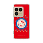 スリムプロテクションケース［ ハローキティ - KT - 昭和レトロ - 丸 - 赤 ］