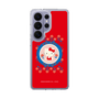 スリムプロテクションケース［ ハローキティ - KT - 昭和レトロ - 丸 - 赤 ］