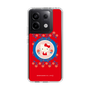 スリムプロテクションケース［ ハローキティ - KT - 昭和レトロ - 丸 - 赤 ］