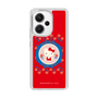 スリムプロテクションケース［ ハローキティ - KT - 昭和レトロ - 丸 - 赤 ］