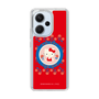 スリムプロテクションケース［ ハローキティ - KT - 昭和レトロ - 丸 - 赤 ］
