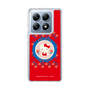 スリムプロテクションケース［ ハローキティ - KT - 昭和レトロ - 丸 - 赤 ］