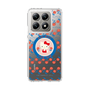 スリムプロテクションケース［ ハローキティ - KT - 昭和レトロ - 丸 - クリア ］