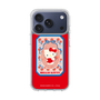 スリムプロテクションケース［ ハローキティ - KT - 昭和レトロ - 四角 - 赤 ］