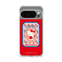 スリムプロテクションケース［ ハローキティ - KT - 昭和レトロ - 四角 - 赤 ］