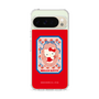 スリムプロテクションケース［ ハローキティ - KT - 昭和レトロ - 四角 - 赤 ］