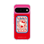 スリムプロテクションケース［ ハローキティ - KT - 昭和レトロ - 四角 - 赤 ］