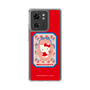 スリムプロテクションケース［ ハローキティ - KT - 昭和レトロ - 四角 - 赤 ］