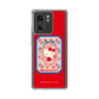 スリムプロテクションケース［ ハローキティ - KT - 昭和レトロ - 四角 - 赤 ］
