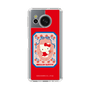 スリムプロテクションケース［ ハローキティ - KT - 昭和レトロ - 四角 - 赤 ］
