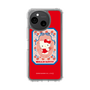 スリムプロテクションケース［ ハローキティ - KT - 昭和レトロ - 四角 - 赤 ］