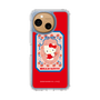 スリムプロテクションケース［ ハローキティ - KT - 昭和レトロ - 四角 - 赤 ］