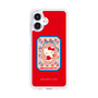 スリムプロテクションケース［ ハローキティ - KT - 昭和レトロ - 四角 - 赤 ］