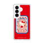 スリムプロテクションケース［ ハローキティ - KT - 昭和レトロ - 四角 - 赤 ］