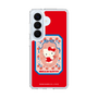 スリムプロテクションケース［ ハローキティ - KT - 昭和レトロ - 四角 - 赤 ］