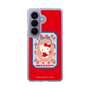 スリムプロテクションケース［ ハローキティ - KT - 昭和レトロ - 四角 - 赤 ］