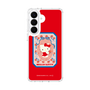 スリムプロテクションケース［ ハローキティ - KT - 昭和レトロ - 四角 - 赤 ］