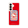 スリムプロテクションケース［ ハローキティ - KT - 昭和レトロ - 四角 - 赤 ］