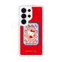 スリムプロテクションケース［ ハローキティ - KT - 昭和レトロ - 四角 - 赤 ］