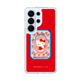 スリムプロテクションケース［ ハローキティ - KT - 昭和レトロ - 四角 - 赤 ］