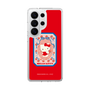 スリムプロテクションケース［ ハローキティ - KT - 昭和レトロ - 四角 - 赤 ］